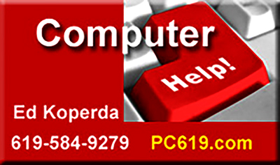 Computer Help in San Diego Ed Koperda